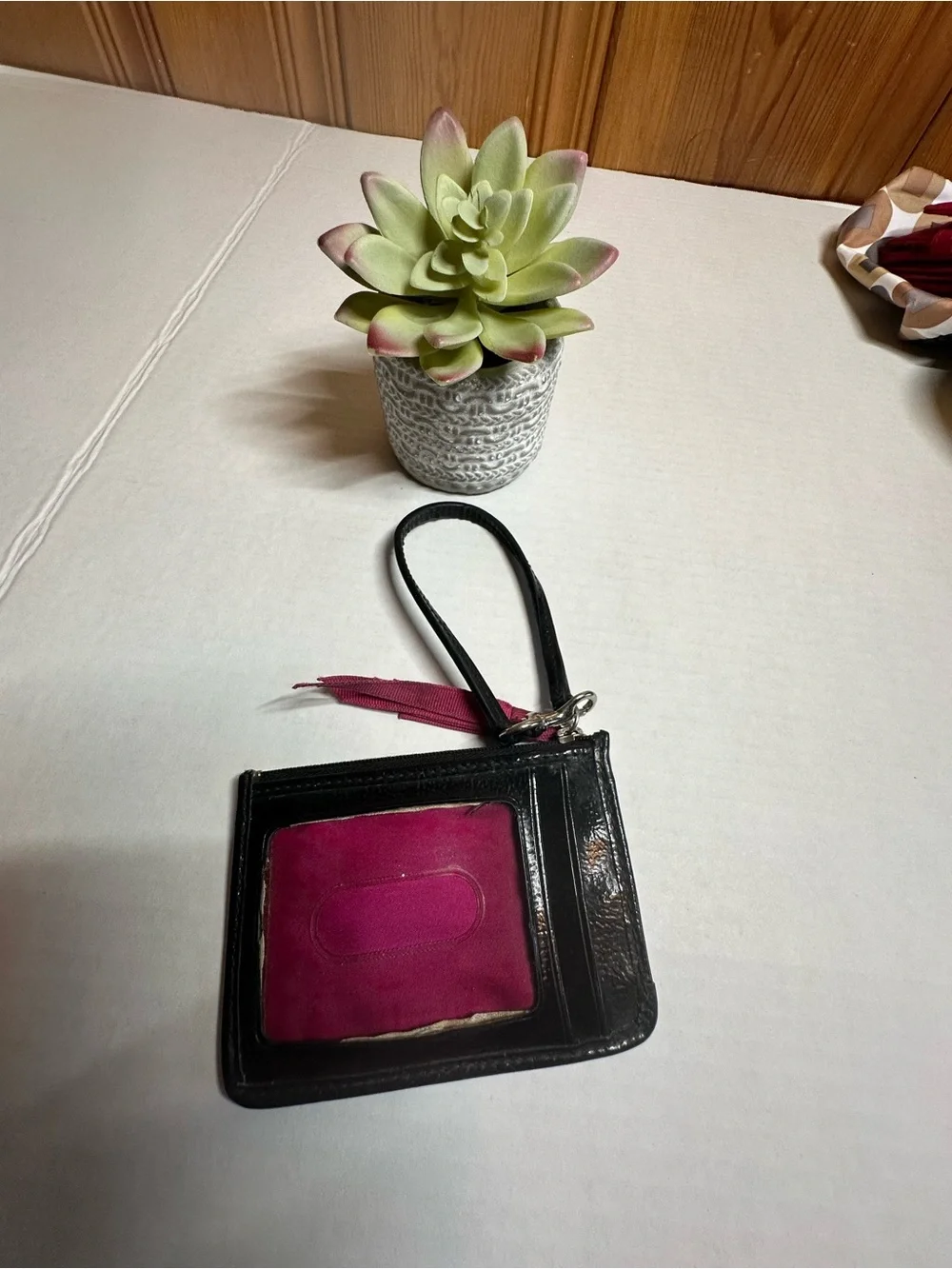 Coach slim wristlet